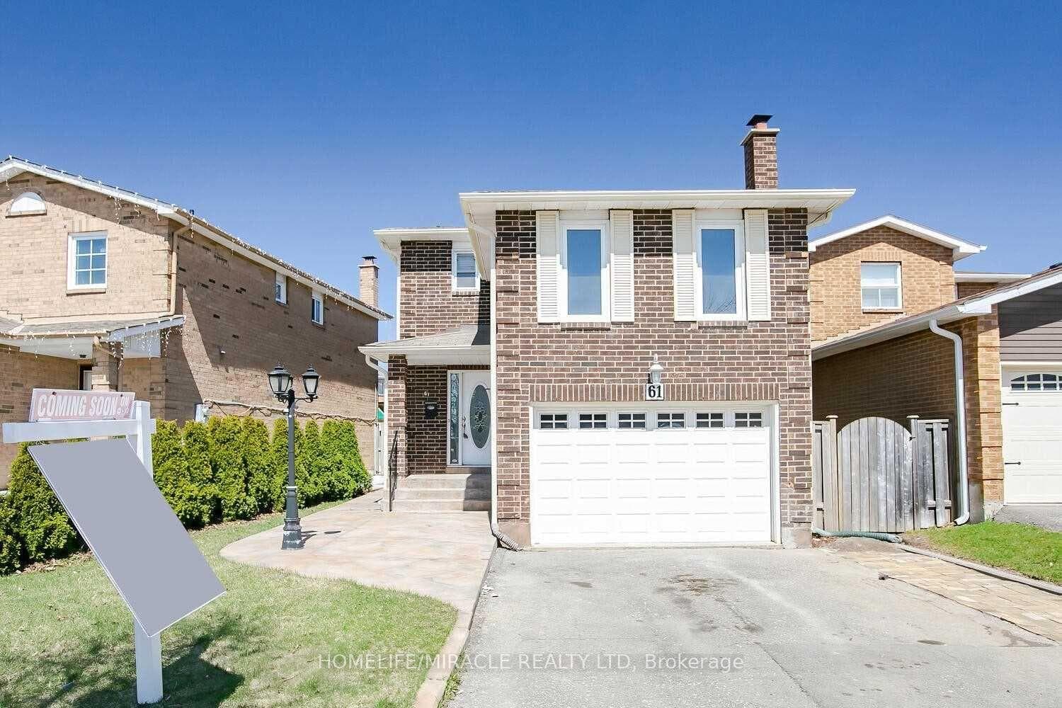 61 Alabaster Drive, Brampton, ON L6V 4G9