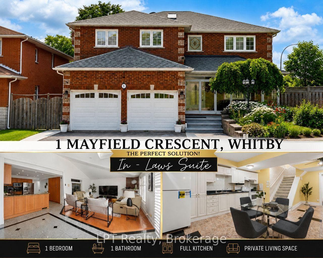 1 Mayfield Crescent, Whitby, ON L1N 8P3
